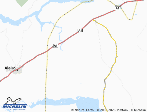 MICHELIN Fagga map - ViaMichelin