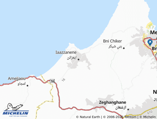 Mappa MICHELIN Ee'azanin - ViaMichelin