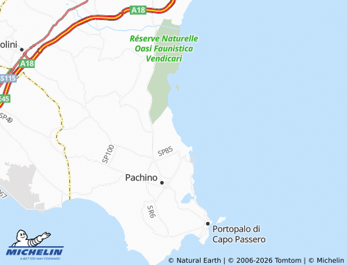 MICHELIN Reitani map - ViaMichelin