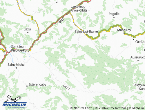 Mapa MICHELIN Hosta - ViaMichelin