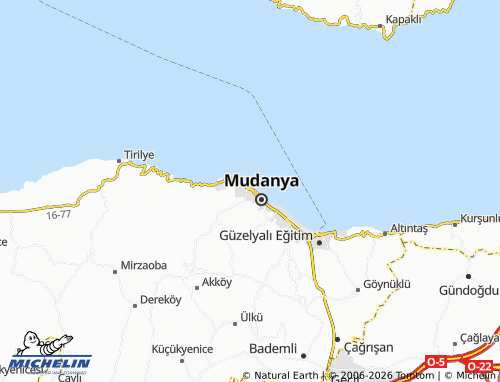 Mappa MICHELIN Şükrüçavuş - ViaMichelin