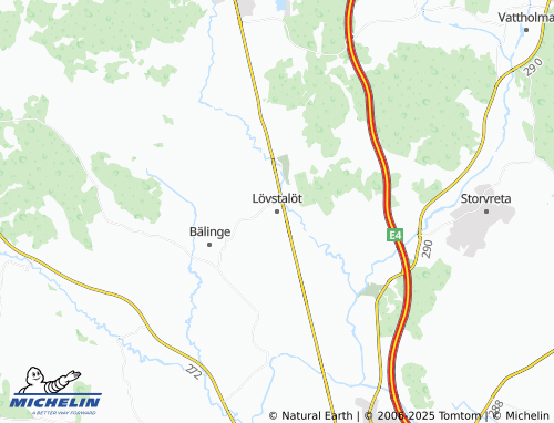 MICHELIN Lövstalöt map - ViaMichelin