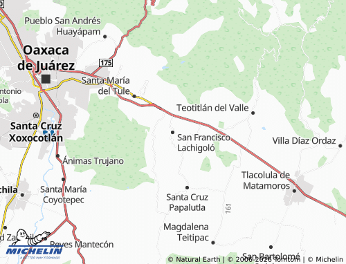 Mappa MICHELIN San Francisco Lachigoló - ViaMichelin