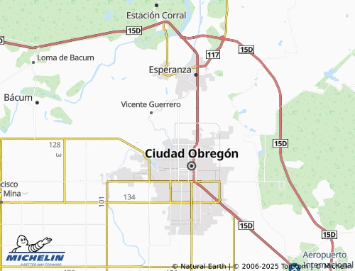 MICHELIN Fraccionamiento Alta California map - ViaMichelin