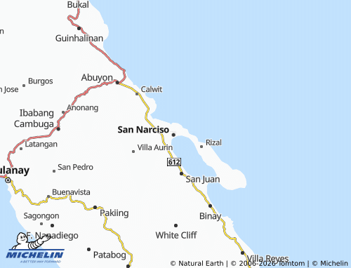 MICHELIN Maligaya map - ViaMichelin