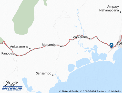Mappa MICHELIN Manambaro - ViaMichelin