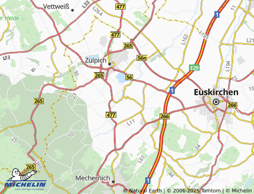 Mappa MICHELIN Linzenich - ViaMichelin