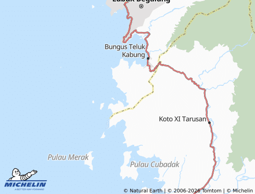 Mapa MICHELIN Teluk Kabung Selatan - ViaMichelin