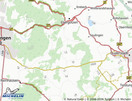 MICHELIN Falkenhagen map - ViaMichelin