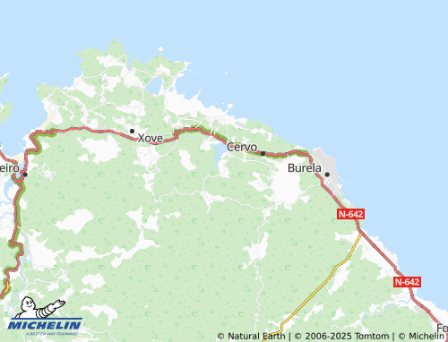 MICHELIN Castelo (San Xiao) map - ViaMichelin