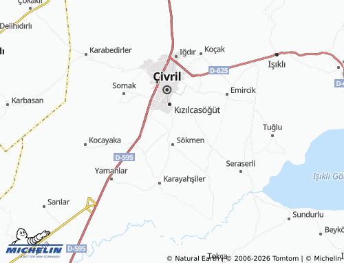 MICHELIN Şenköy map - ViaMichelin