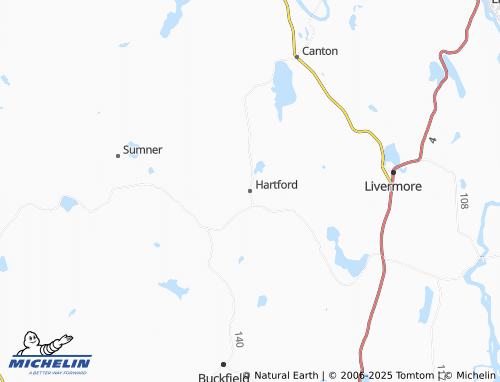 MICHELIN-Landkarte Hartford - ViaMichelin