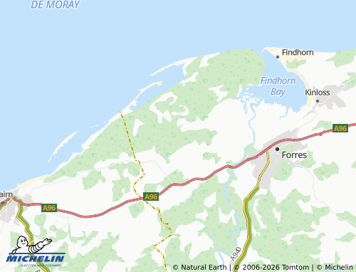 Carte MICHELIN Cloddymoss - ViaMichelin
