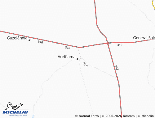 Mapa MICHELIN Auriflama - ViaMichelin