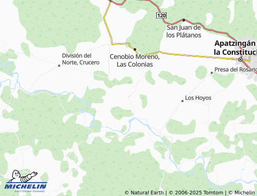 MICHELIN Razo del Órgano, 21 de Mayo map - ViaMichelin