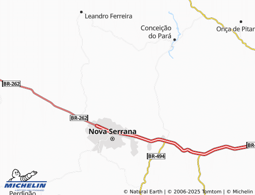 MICHELIN-Landkarte Boa Vista de Minas - ViaMichelin