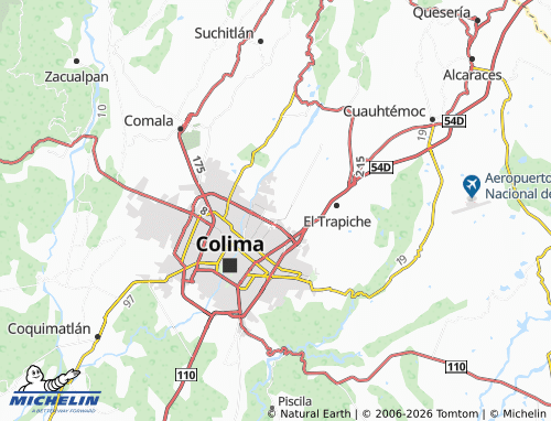 Mapa MICHELIN Lomas del Valle - ViaMichelin