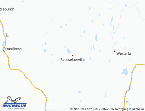 Mapa MICHELIN Rensselaerville - ViaMichelin