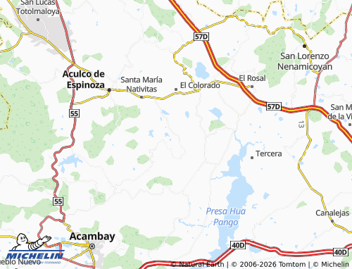 Mapa MICHELIN Fondo - ViaMichelin