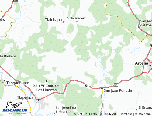 Carte MICHELIN Tlanexpa - ViaMichelin