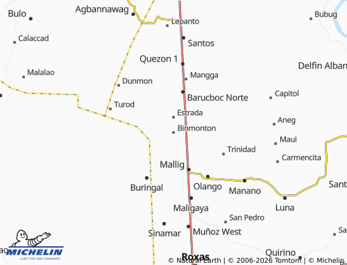 MICHELIN Binmonton map - ViaMichelin