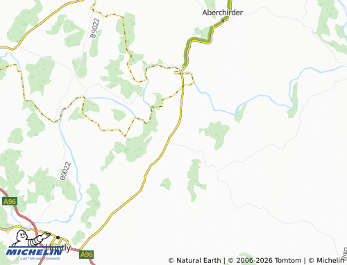 Carte MICHELIN Yonder Bognie - ViaMichelin