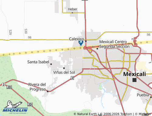 Mapa MICHELIN Santa Bárbara - ViaMichelin