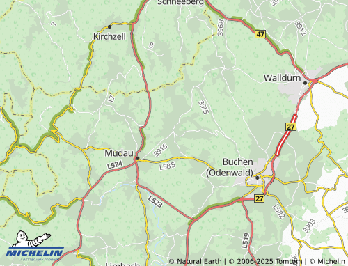 Carte MICHELIN Steinbach - ViaMichelin