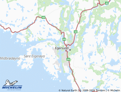 Carte MICHELIN Åsan - ViaMichelin