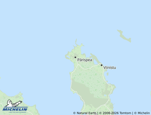 MICHELIN Pärispea map - ViaMichelin