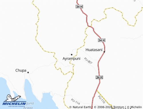 Mappa MICHELIN Ayrampuni - ViaMichelin