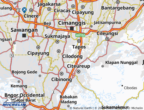 Carte MICHELIN Cimpaeun - ViaMichelin
