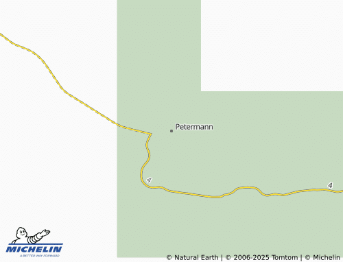 MICHELIN-Landkarte Petermann - ViaMichelin