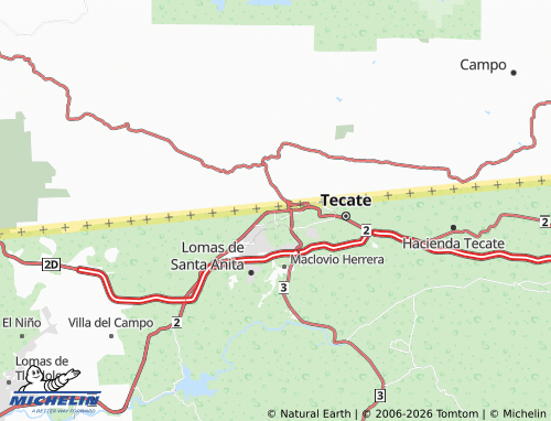 Mapa MICHELIN Romero - ViaMichelin