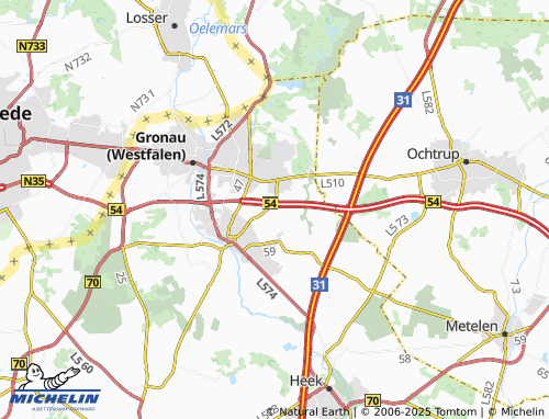 MICHELIN Am Berge map - ViaMichelin