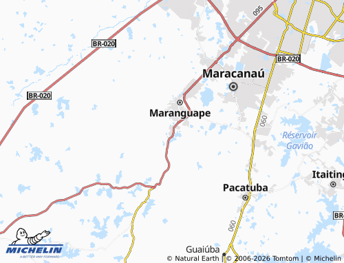 Mapa MICHELIN Novo Parque Iracema - ViaMichelin