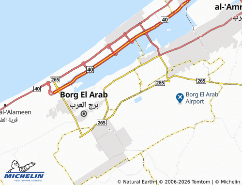 Mapa MICHELIN Baheej - ViaMichelin