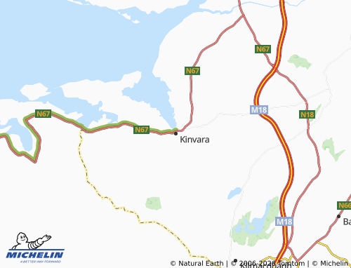 Kaart MICHELIN Kinvara - ViaMichelin