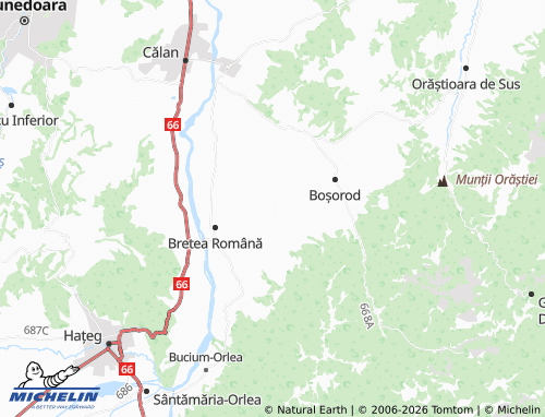 Mappa MICHELIN Vâlcele - ViaMichelin