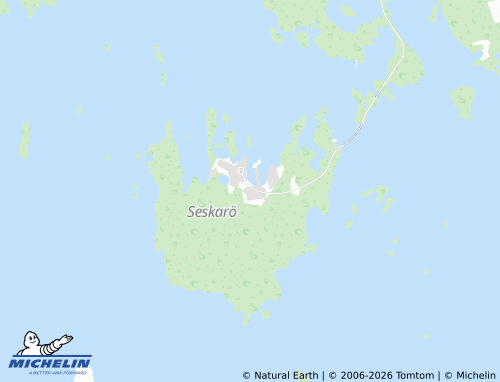 MICHELIN Seskarö map - ViaMichelin
