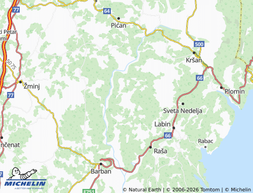 MICHELIN Martinski map - ViaMichelin