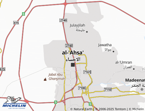 MICHELIN Qurtubah District map - ViaMichelin