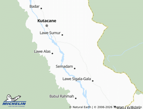 MICHELIN Bukit Tusam map - ViaMichelin