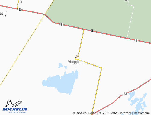 MICHELIN Maggiolo map - ViaMichelin