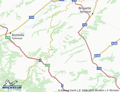 MICHELIN Bukovets map - ViaMichelin
