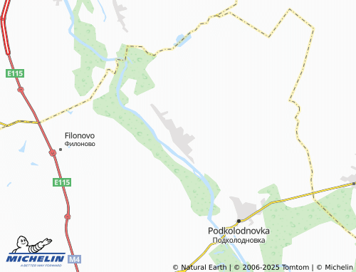 MICHELIN Zhuravka map - ViaMichelin