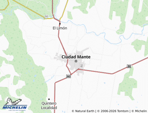 Mappa MICHELIN Valle del Mante - ViaMichelin
