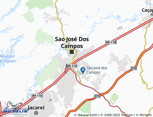 MICHELIN Vila Cardoso map - ViaMichelin