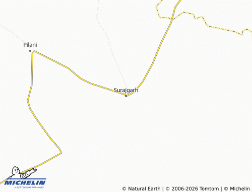 Kaart MICHELIN Surajgarh - ViaMichelin