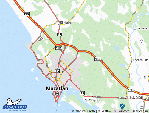 MICHELIN Pradera Dorada Etapa 6 map - ViaMichelin
